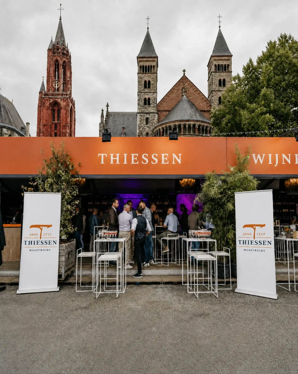 Stand van Thiessen op het Preuvenemint Maastricht