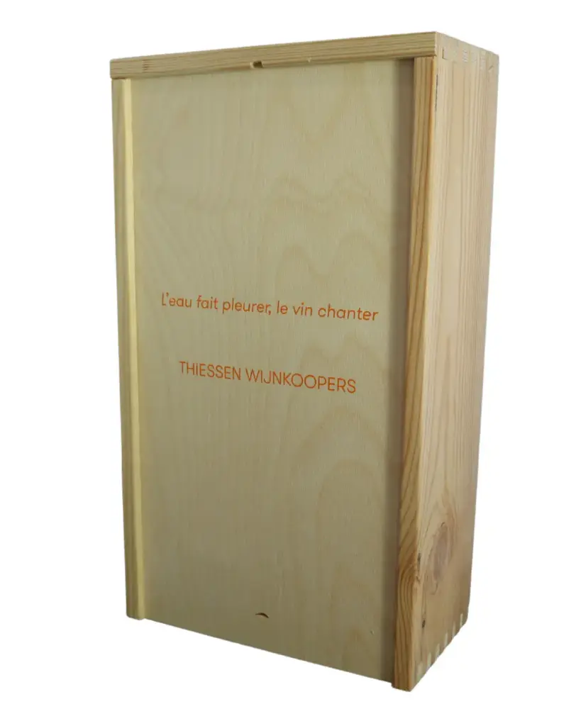 [ACCE0010] Kist schuifdeksel 2-vaks