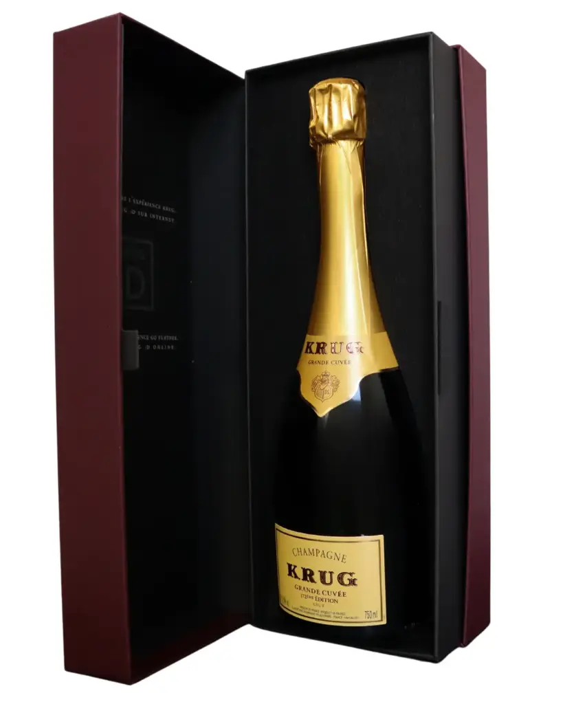 Krug Grande Champagne Cuvee ED 172 giftbox