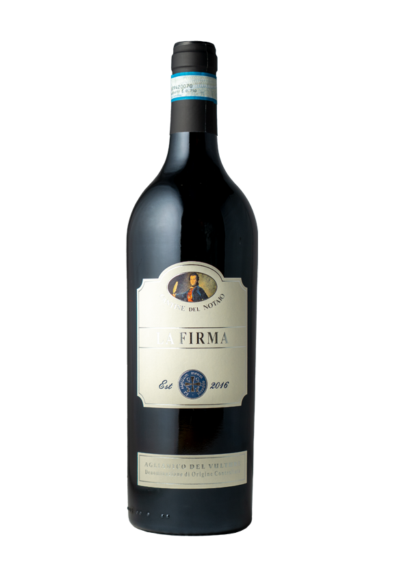 Cantine del Notaio La Firma Aglianico del Vulture 2016 Basalicata