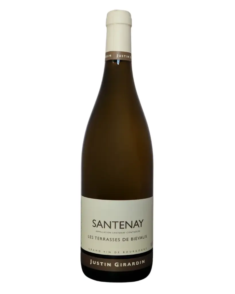 Santenay blanc 2022 Les terrasses de Bievaux Justin Girardin