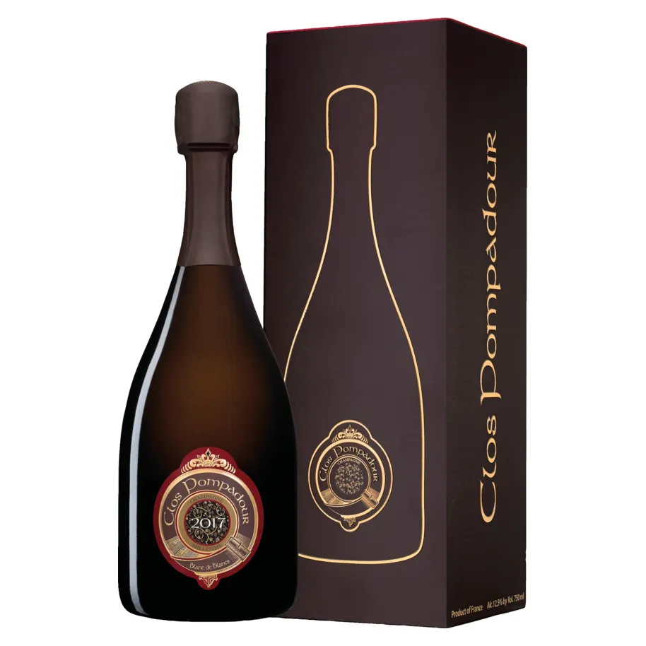 [FRCH9717] Clos Pompadour Champagne 2017 blanc de blancs giftbox