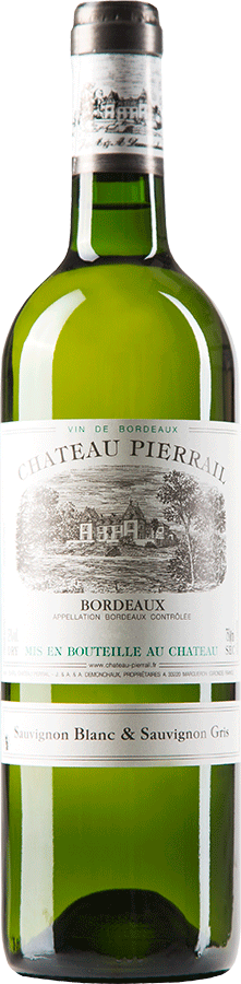 [FRBD0125] Pierrail blanc 2023 Sauvignon blanc& gris Bordeaux (2025)